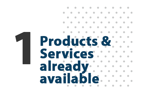 Products/Services already available